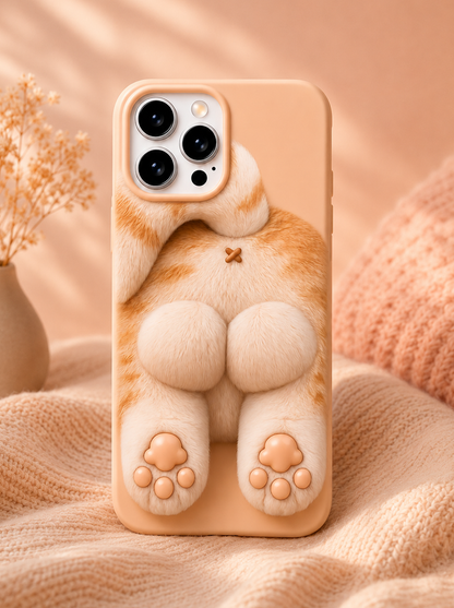 3D Squishy Cat Phone Case